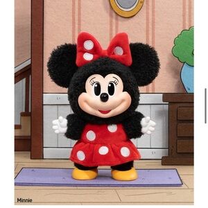 POPMART ❤️🖤 Disney Minnie Mouse Plush Figure bag charm - nwot